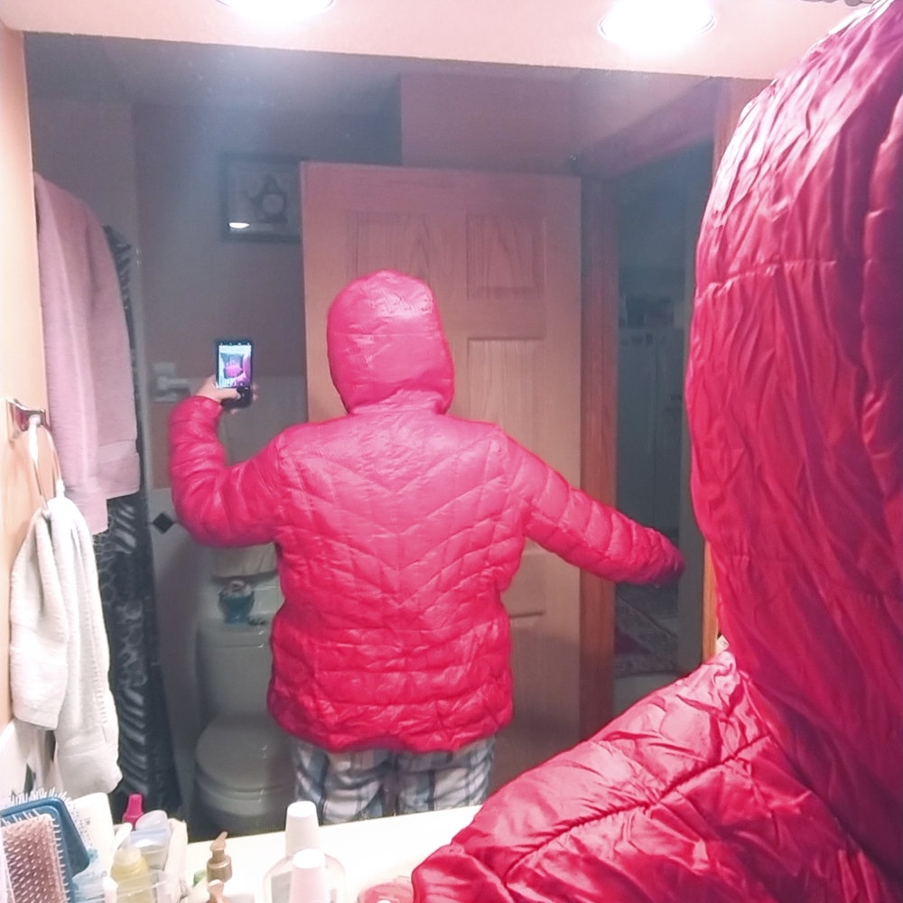 Plus size down windproof jacket - Picture 6 of 6